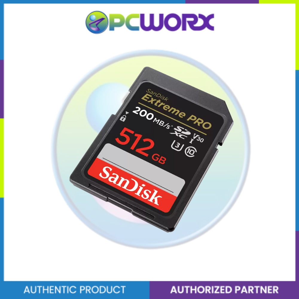 Sandisk SDSDXXD-512G-GN4IN 512GB Extreme Pro SD Card 200MB/S