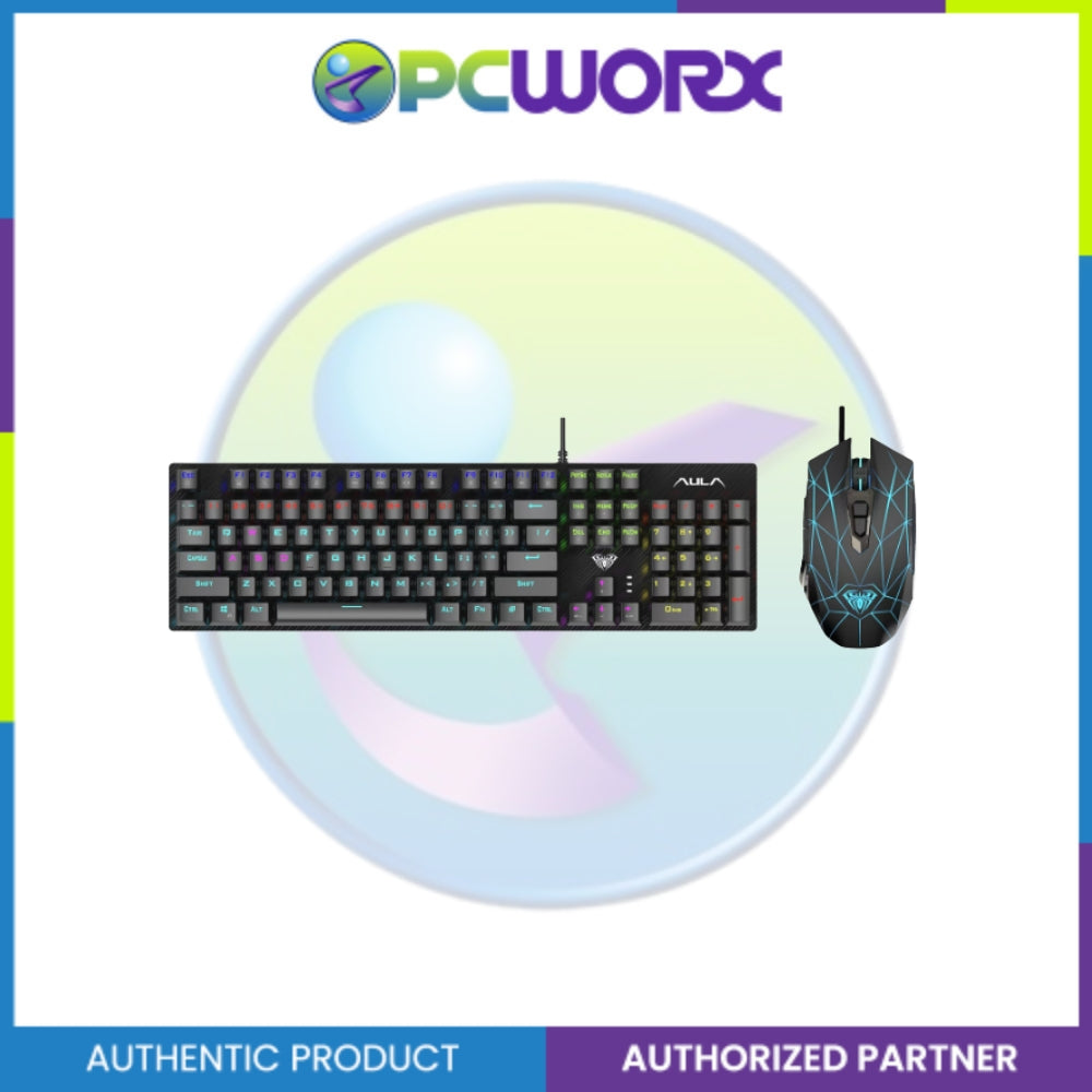 Aula T640 Mechanical Wired Gaming Keyboard & Wired Gaming Mouse | Keyboard | Mouse | Combo keyboard and mouse