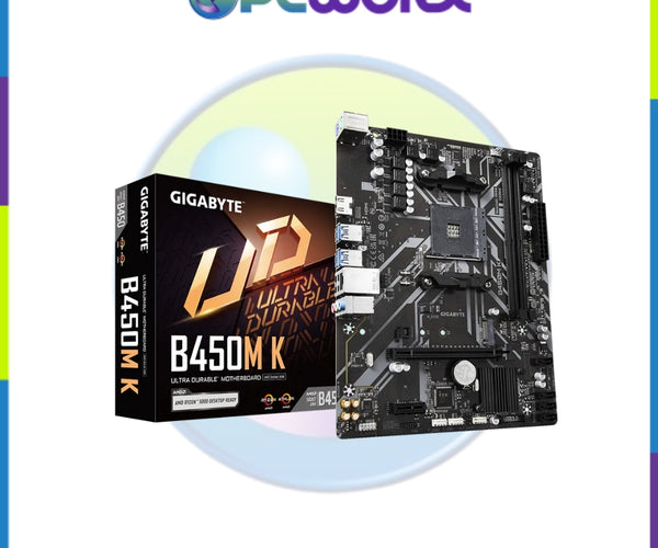 Gigabyte GA-B450M-K DIMM AM4 DDR4 m-ATX – PCWORX