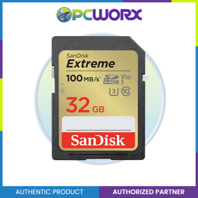 Sandisk SDSDXVT-032G-GNCIN 32GB EXTREME SDHC V30 U3 C10 UHS-I