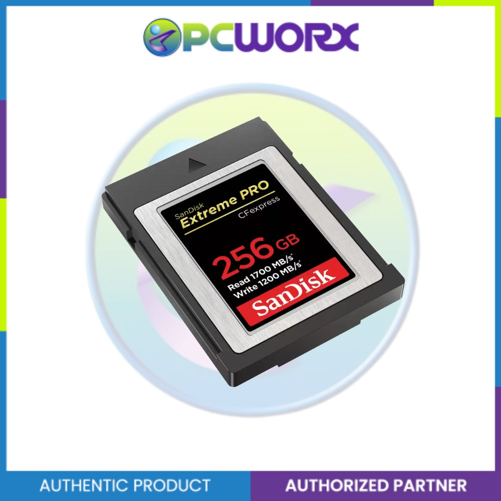 Sandisk SDCFE-256G-GN4NN 256GB Extreme Pro CFExpress Card Type B 1700MB/S R 12