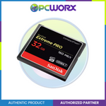 Sandisk SDCFXPS-032G-X46 32GB Extreme Pro CF VPG65 UDMA 7 160MB/S R 150MB/S W