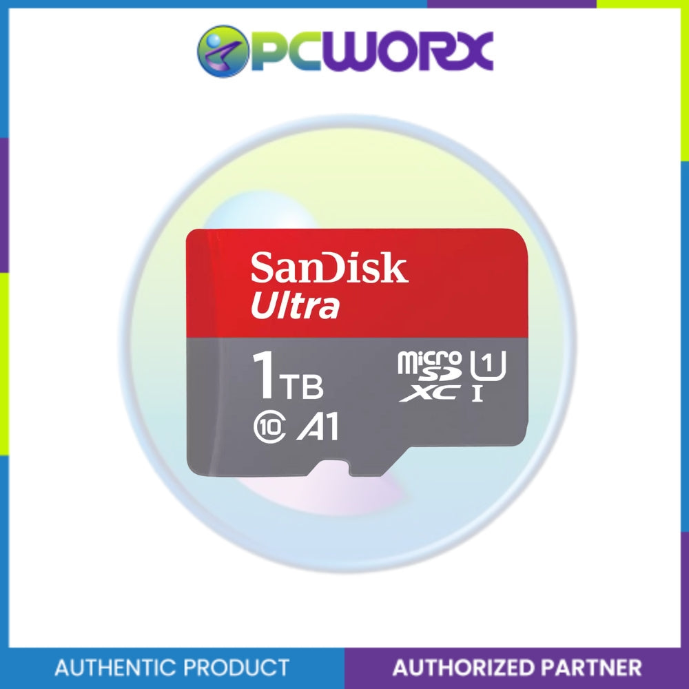 Sandisk SDSQUAC-1T00-GN6MN 1TB Ultra MICROSDXC A1 C10 U1 UHS-I 150MB/S R 4x6