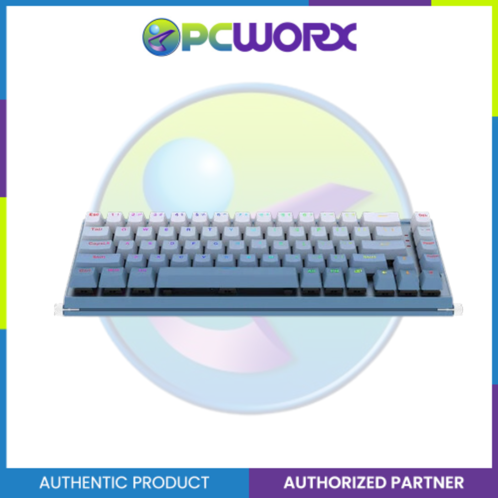 Redragon K641B-BW-RGB Shaco Mechanical Keyboard Blue White – PCWORX