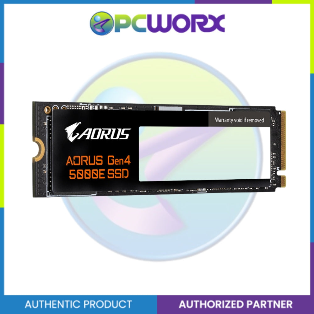Gigabyte GP-AG450E500G-G 500GB AORUS GEN4 5000E PCIe4.0 M.2 NVME 2280 SSD