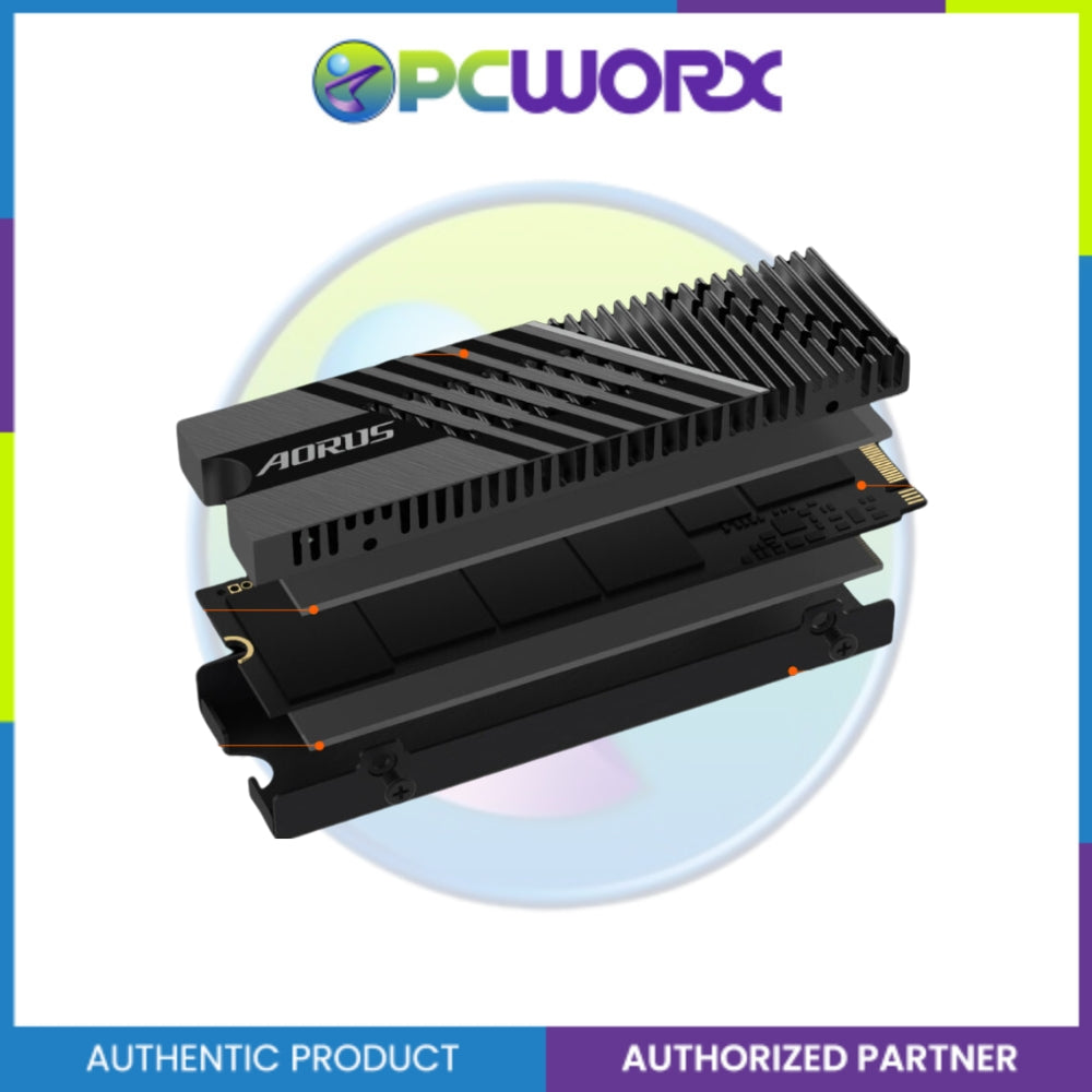 Gigabyte GP-AG4732TB Aorus 7300 2TB PCIe 4.0 M.2 NVME w/ Heatsink