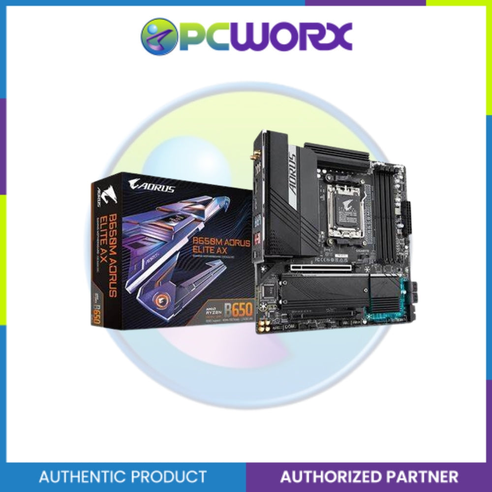 Gigabyte GA-B650M-AORUS-ELITE-AX DDR5 AM5 m-ATX
