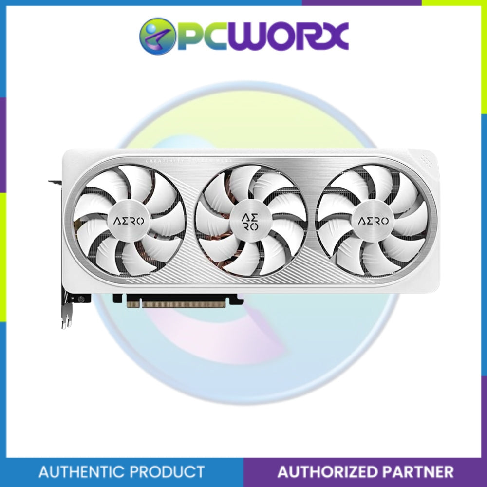 GIGABYTE NVIDIA® GeForce RTX™ 4070 AERO OC 12GB GDDR6X PCIe Graphics Card with DisplayPort / HDMI