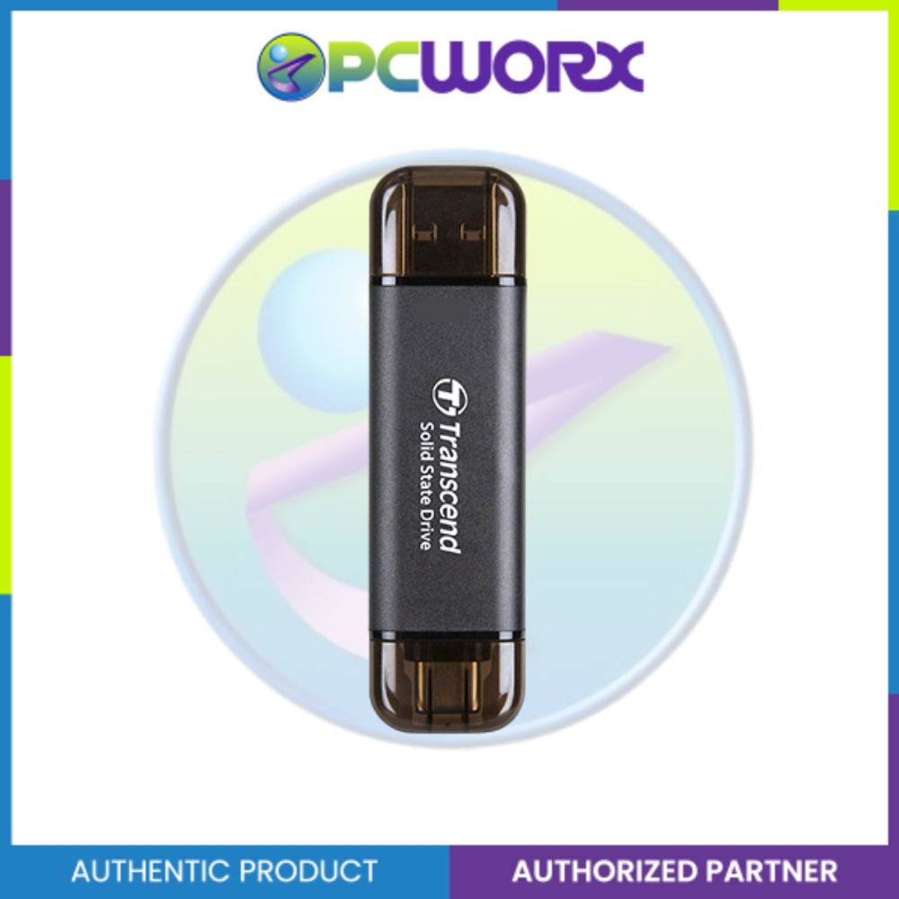 Transcend ESD310C 256GB 512GB 1TB 2TB Portable SSD USB-A and