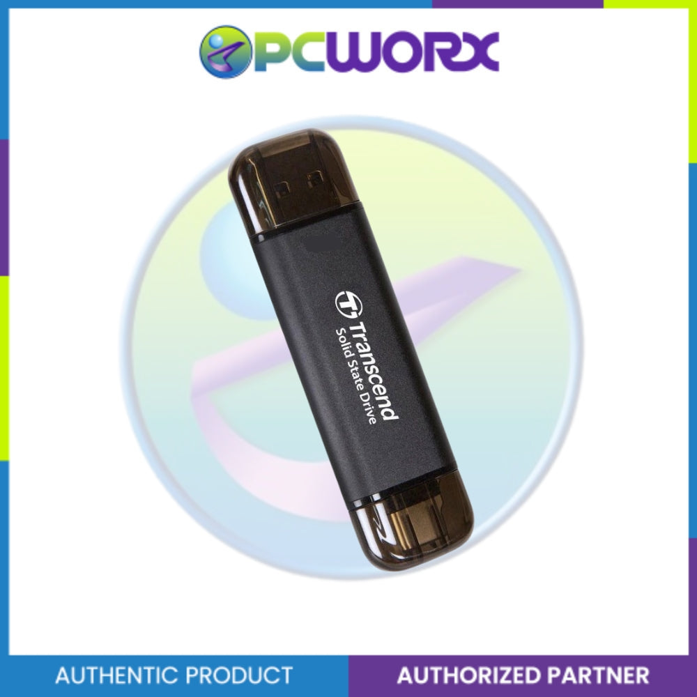 Transcend ESD310C 256GB / 512GB / 1TB / 2TB Portable SSD USB-A and USB-C