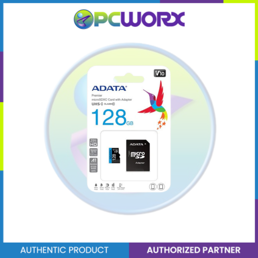 Adata AUSDX128GUICL10A1-RA1 MICROSDHC 128GB