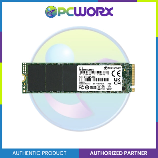 Transcend 2TB MTE115S PCIe M.2 SSD