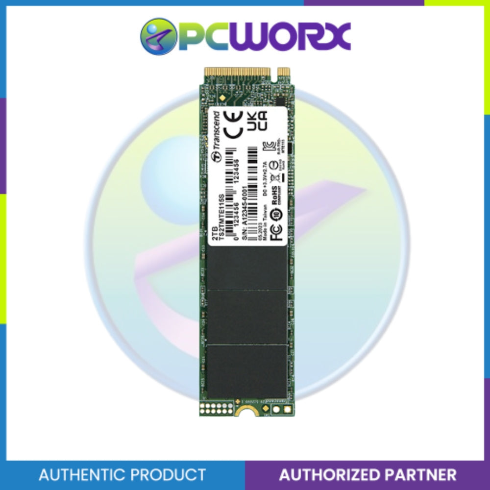 Transcend 2TB MTE115S PCIe M.2 SSD