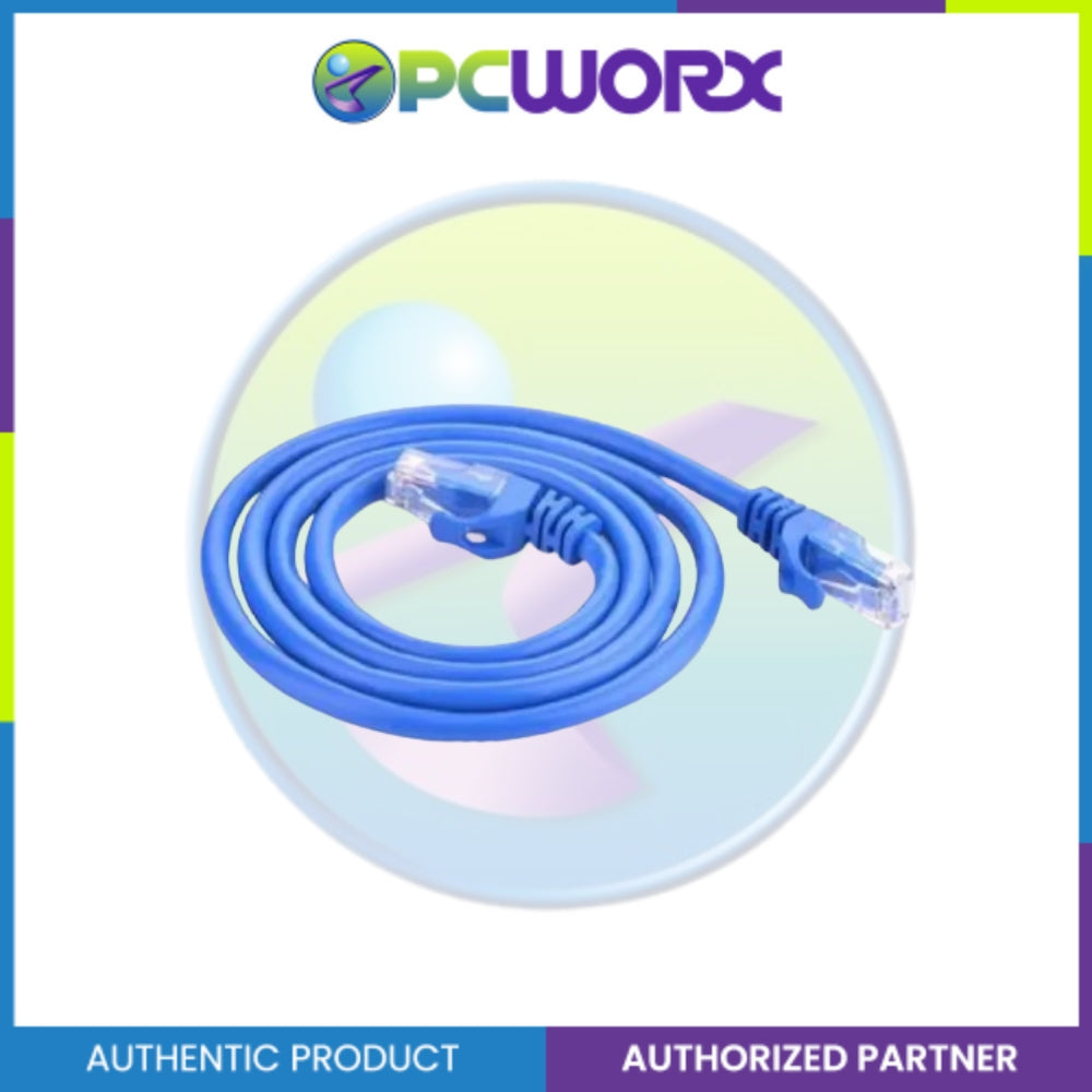 D-Link NCB-C6UBLR1-1 Cat6 UTP 24AWG Patch Cord:1M Snagless Blue