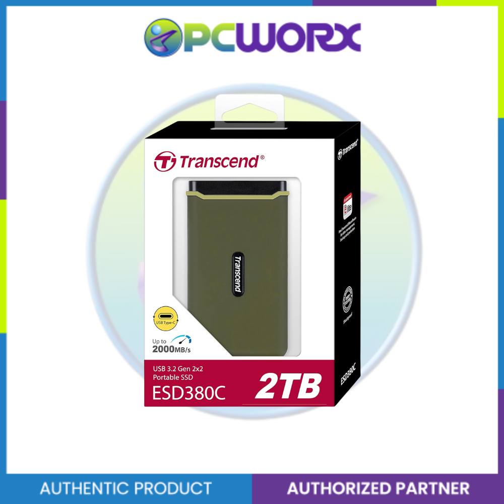 Transcend ESD380C 2TB Slim Portable Solid State