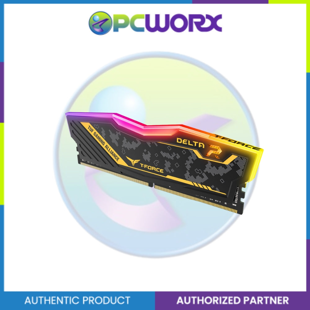 Team Group Delta TUF 8GB 3200Mhz DDR4 RGB TF9D416G3200HC16CDC01