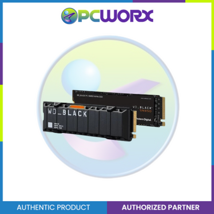 Western Digital WDS100T2XHE-00BCA0 1TB NVME M.2 PCIE GEN4 SSD W/ HEATSINK BLACK