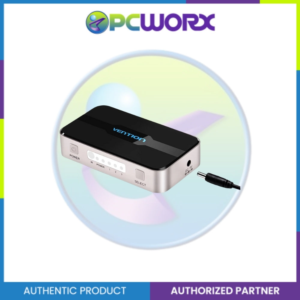Vention AFFH0 3 in1 Out HDMI Switcher