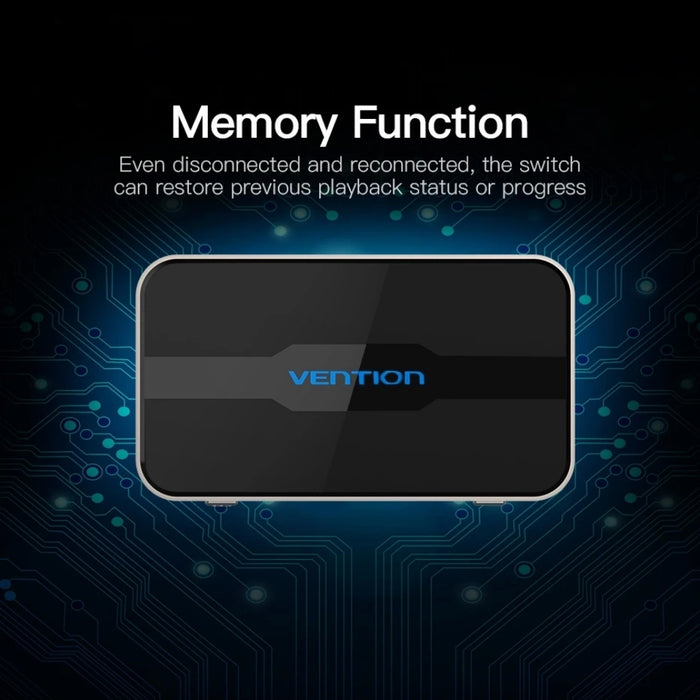 Vention AFFH0 3 in1 Out HDMI Switcher