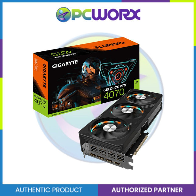 GIGABYTE NVIDIA® GeForce RTX™ 4070 GAMING OC 12GB GDDR6X PCIe Graphics Card