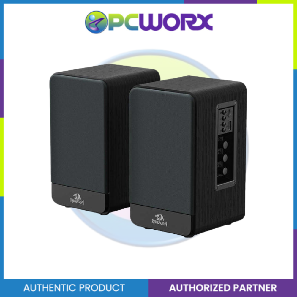 Redragon GS813 Mouthpiece Black 2.0 Bookshelf Speaker