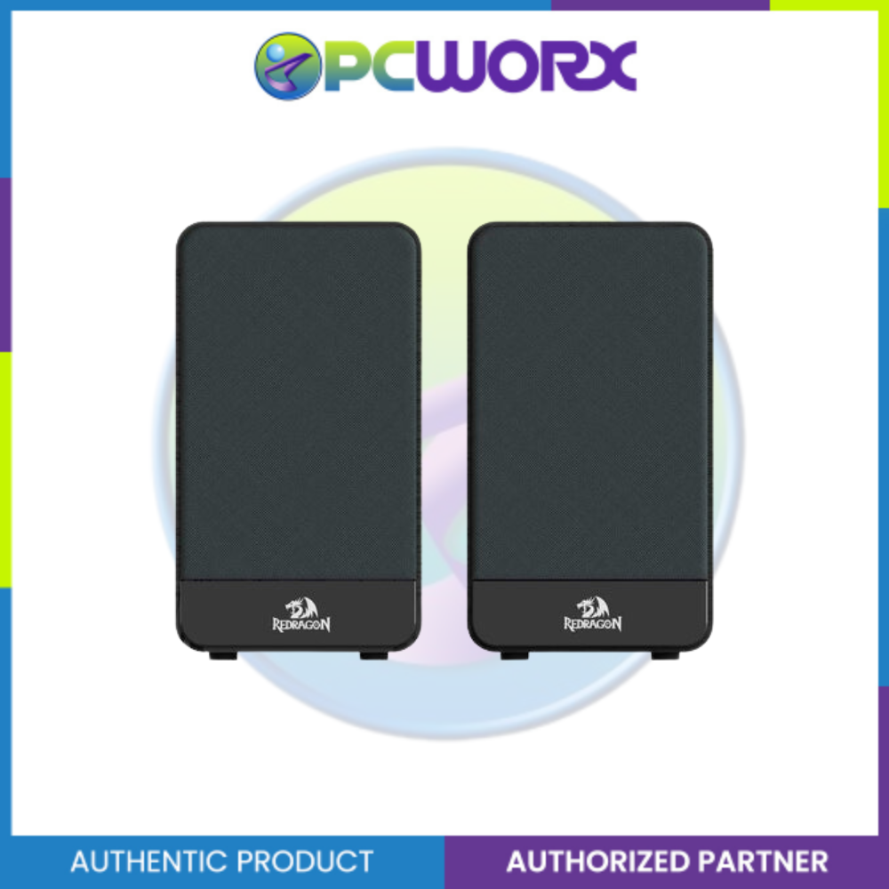 Redragon GS813 Mouthpiece Black 2.0 Bookshelf Speaker