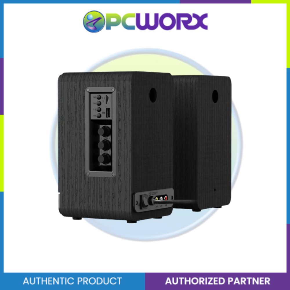 Redragon GS813 Mouthpiece Black 2.0 Bookshelf Speaker