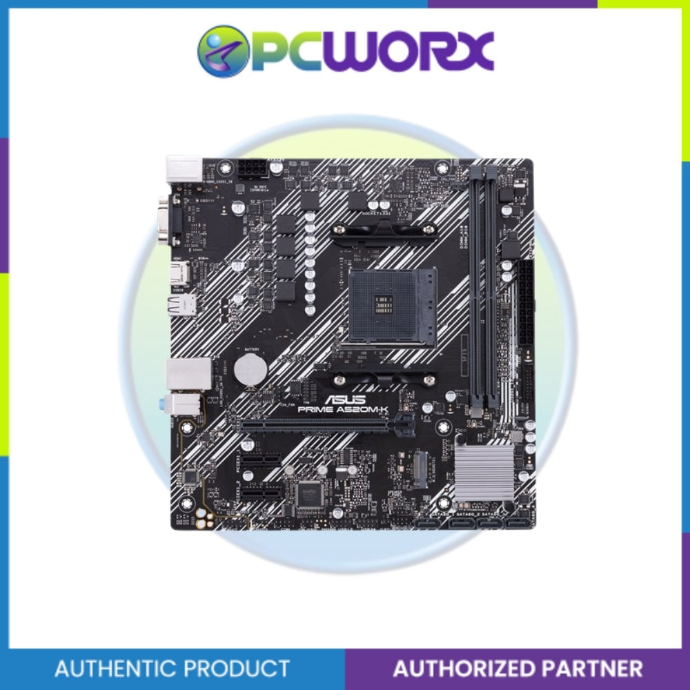 Asus Prime A520M-K CSM DDR4 AM4 AVL mATX