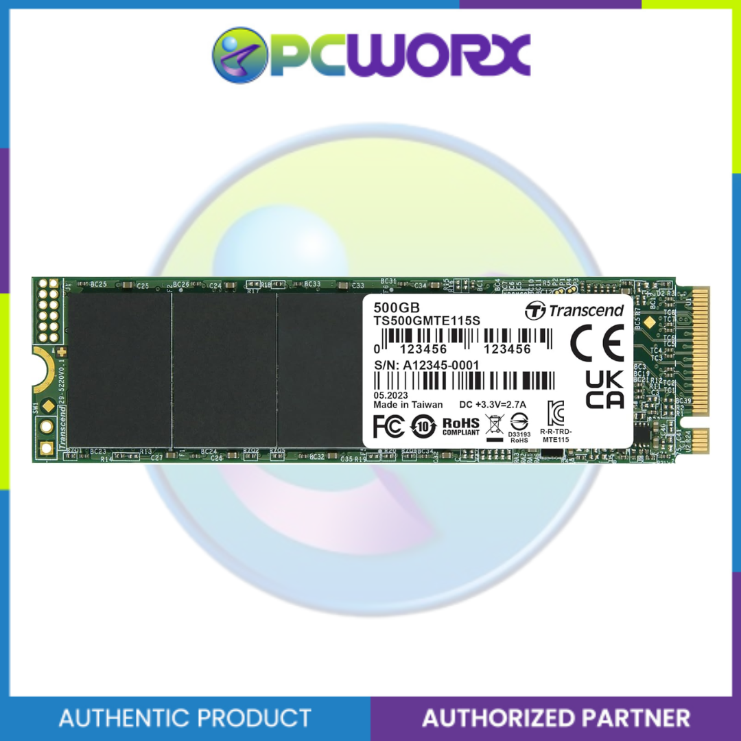 Transcend TS500GMTE115S 500GB M.2 2280 Nvme SSD