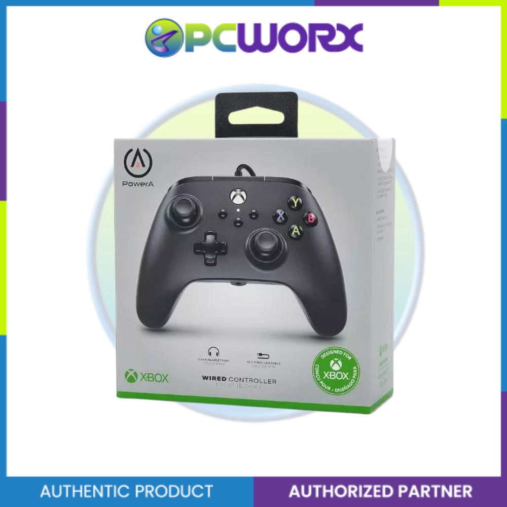 PowerA XBOX 1519265-01 Wired Controller OPP Black