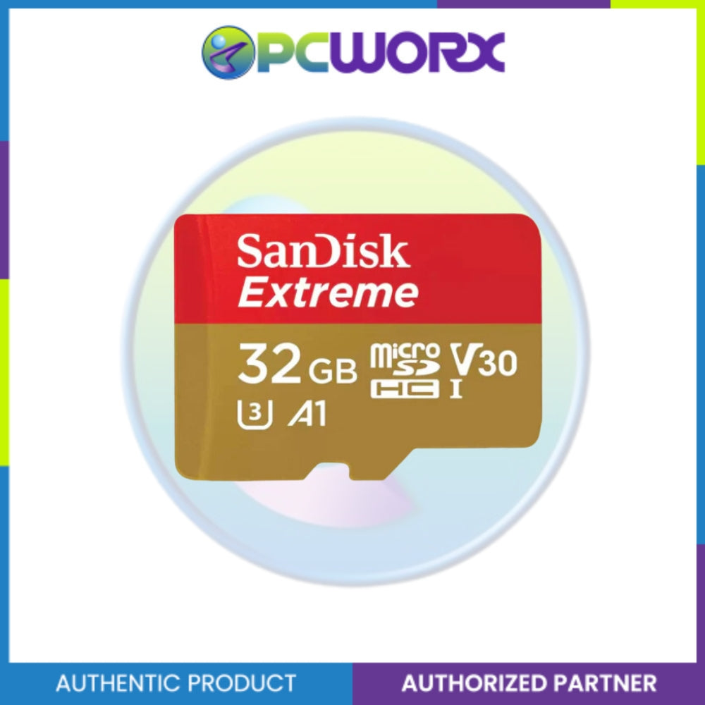 Sandisk SDSQXAF-032G-GN6AA 32GB Extreme MicroSDHC V30 w/ Adapter