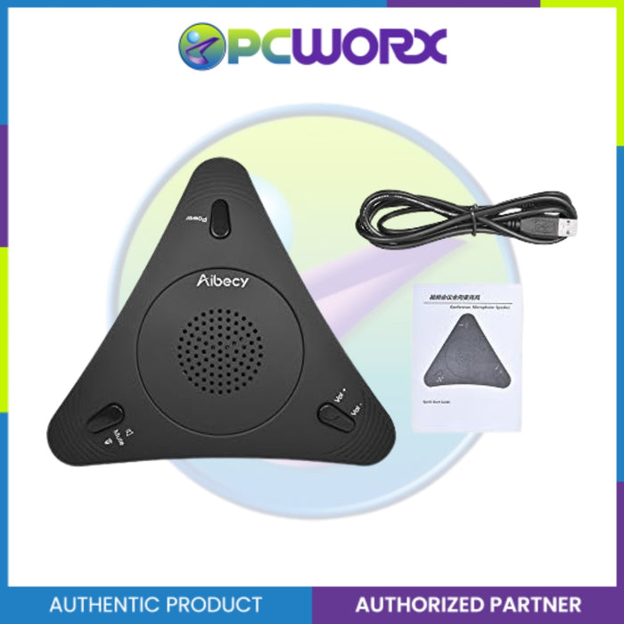 Aibecy USB Desktop Computer Conference Omnidirectional Condenser Microphone Mic