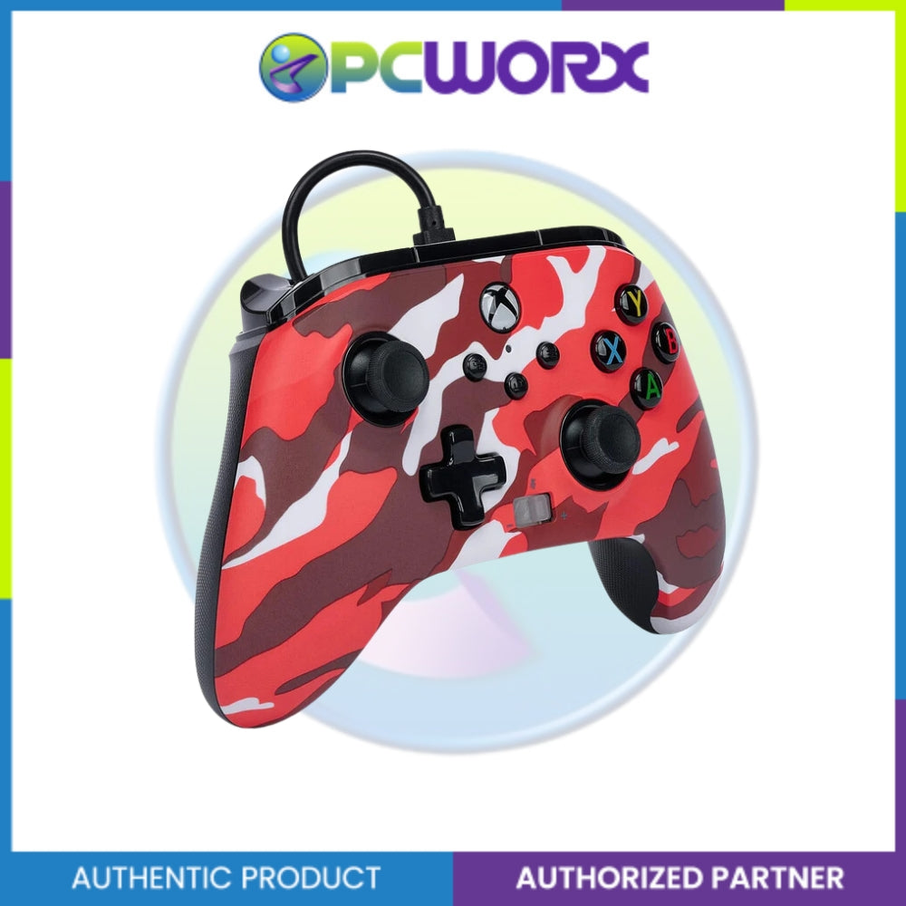 PowerA XBOX 1525942-01 Controller Red Camo