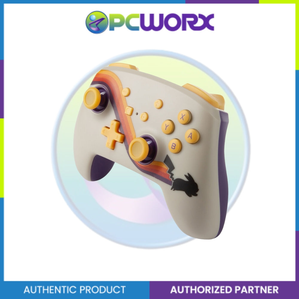 PowerA Nintendo Switch 1518804-02 ENWIRED CONTROLLER PIKACHU RETRO