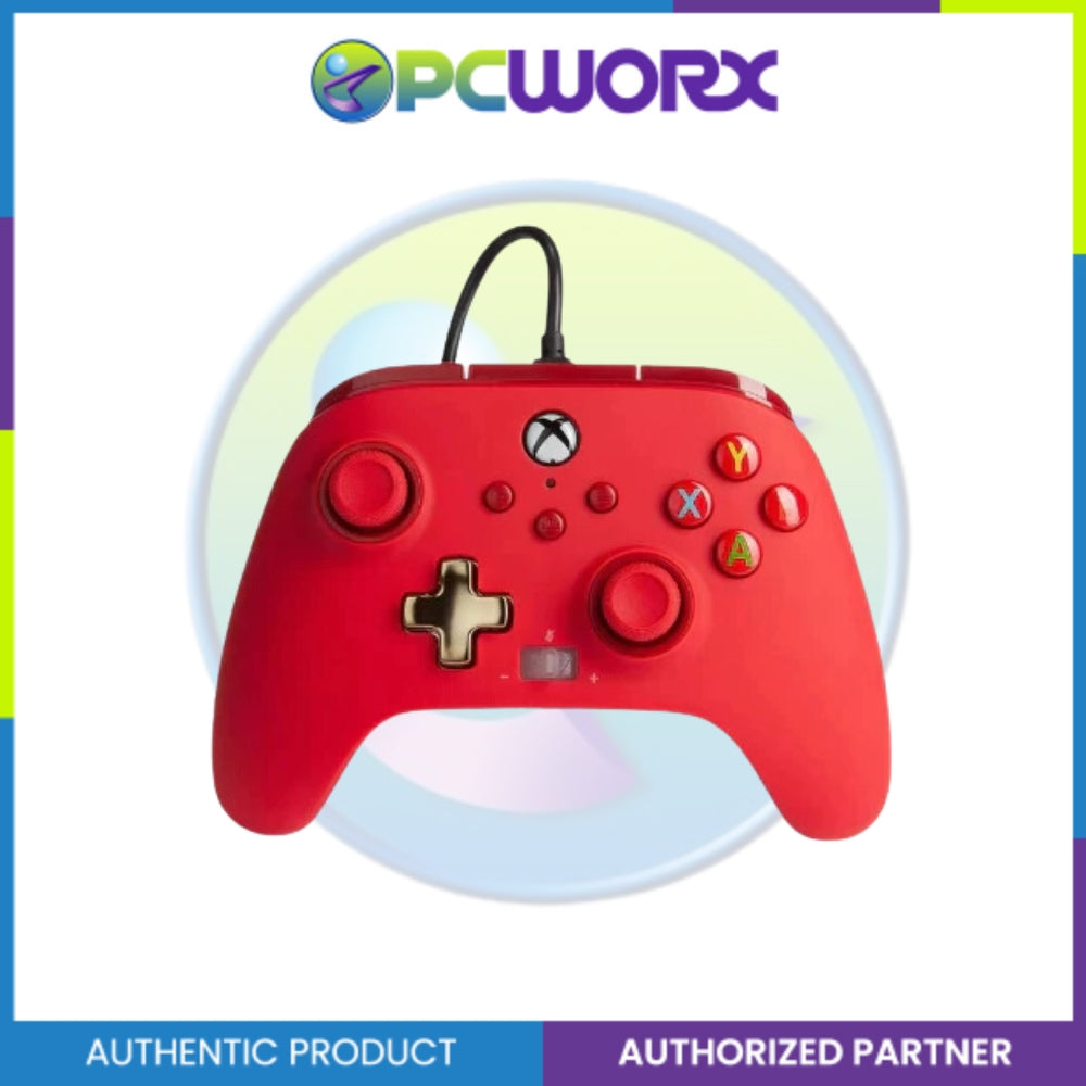 PowerA XBOX 1518810-02 ENWIRED CONTROLLER RED