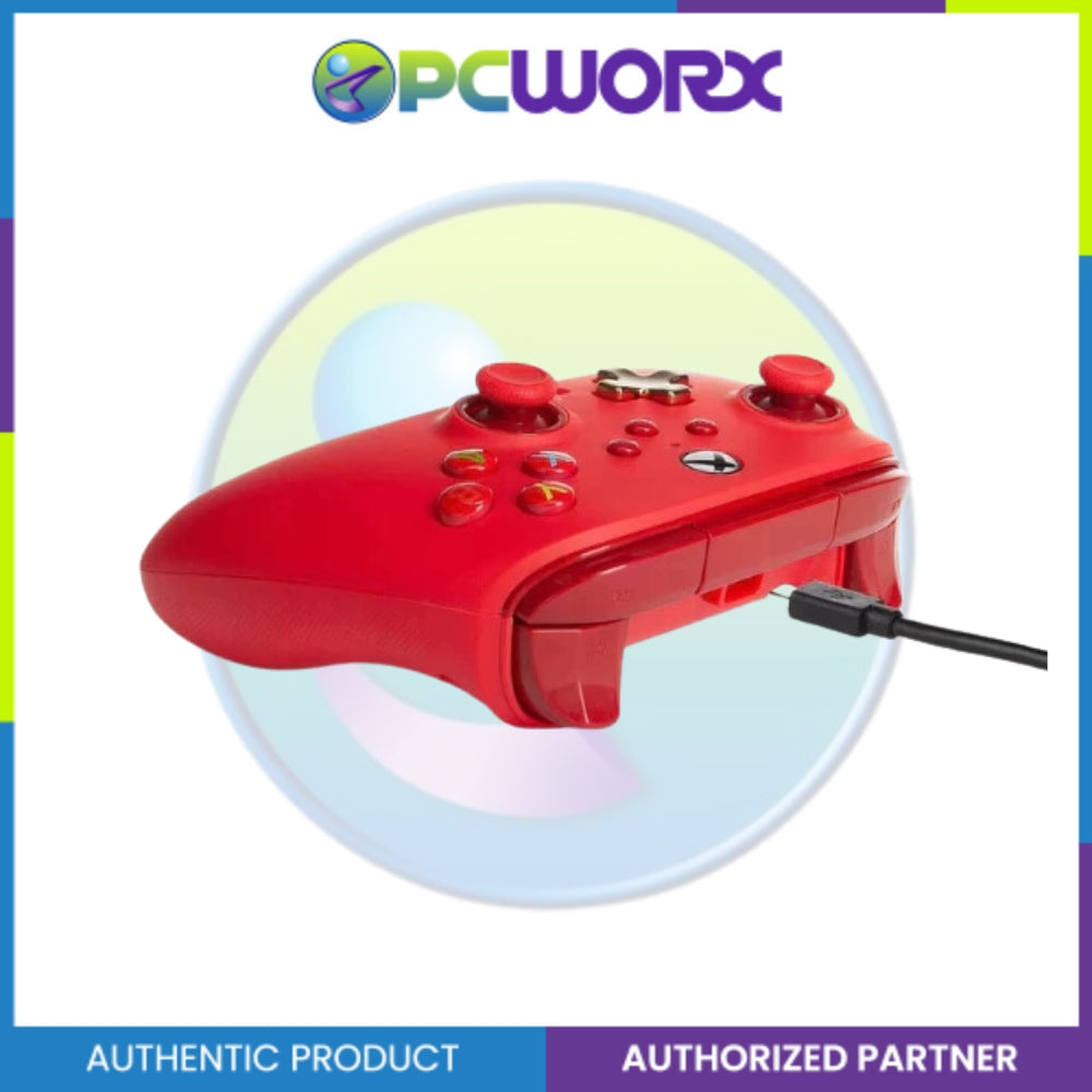 PowerA XBOX 1518810-02 ENWIRED CONTROLLER RED