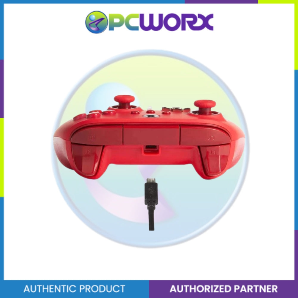 PowerA XBOX 1518810-02 ENWIRED CONTROLLER RED