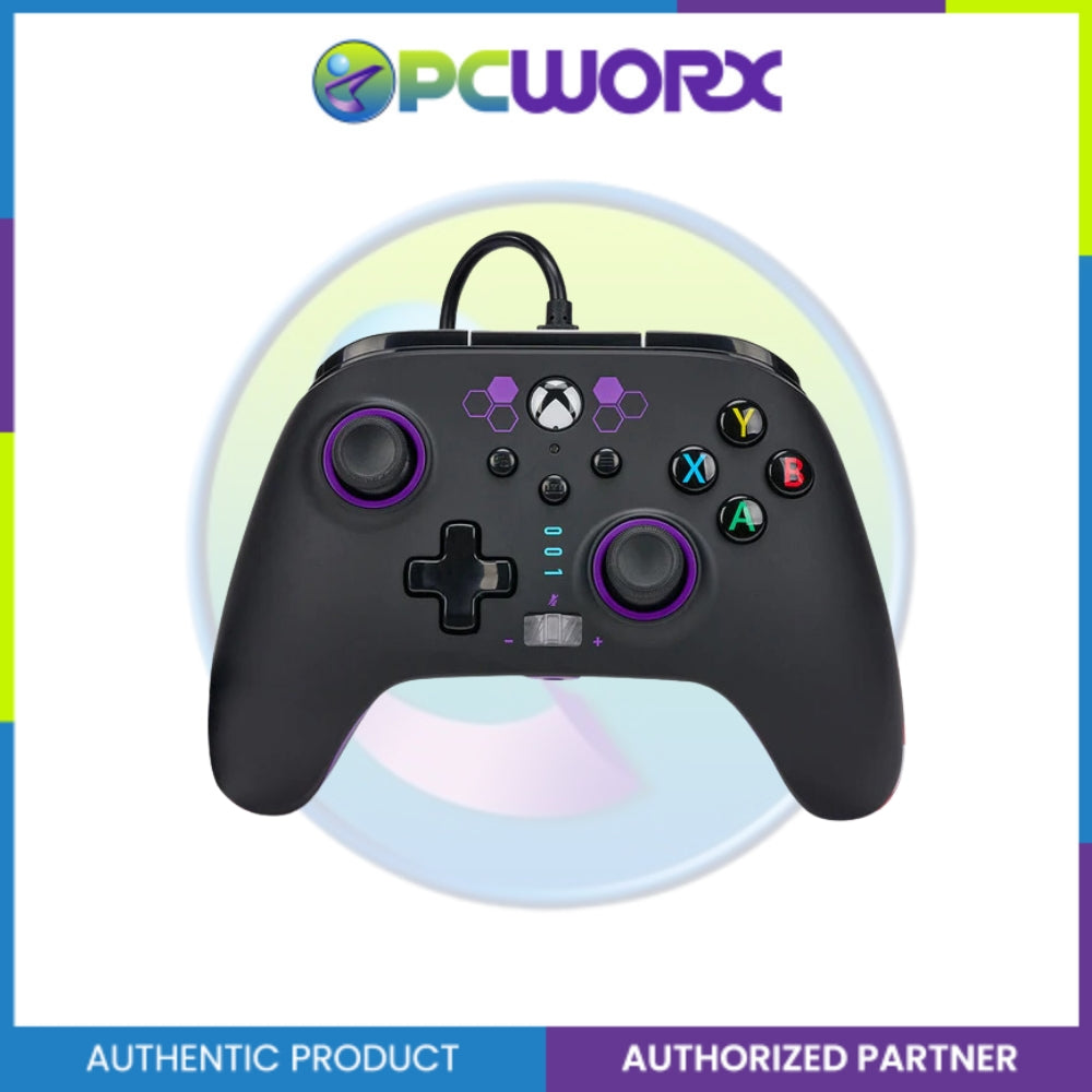 PowerA XBOX 1524525-01 ENWIRED CONTROLLER PURPLE HEX
