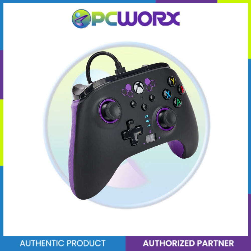 PowerA XBOX 1524525-01 ENWIRED CONTROLLER - PURPLE HEX