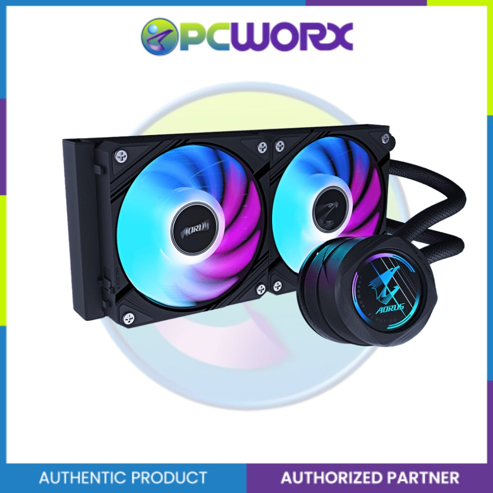 Gigabyte GP-AORUS-WATERFORCE-II-240 AIO W/ FAN EZ CHAIN 2X120MM ARGB FAN