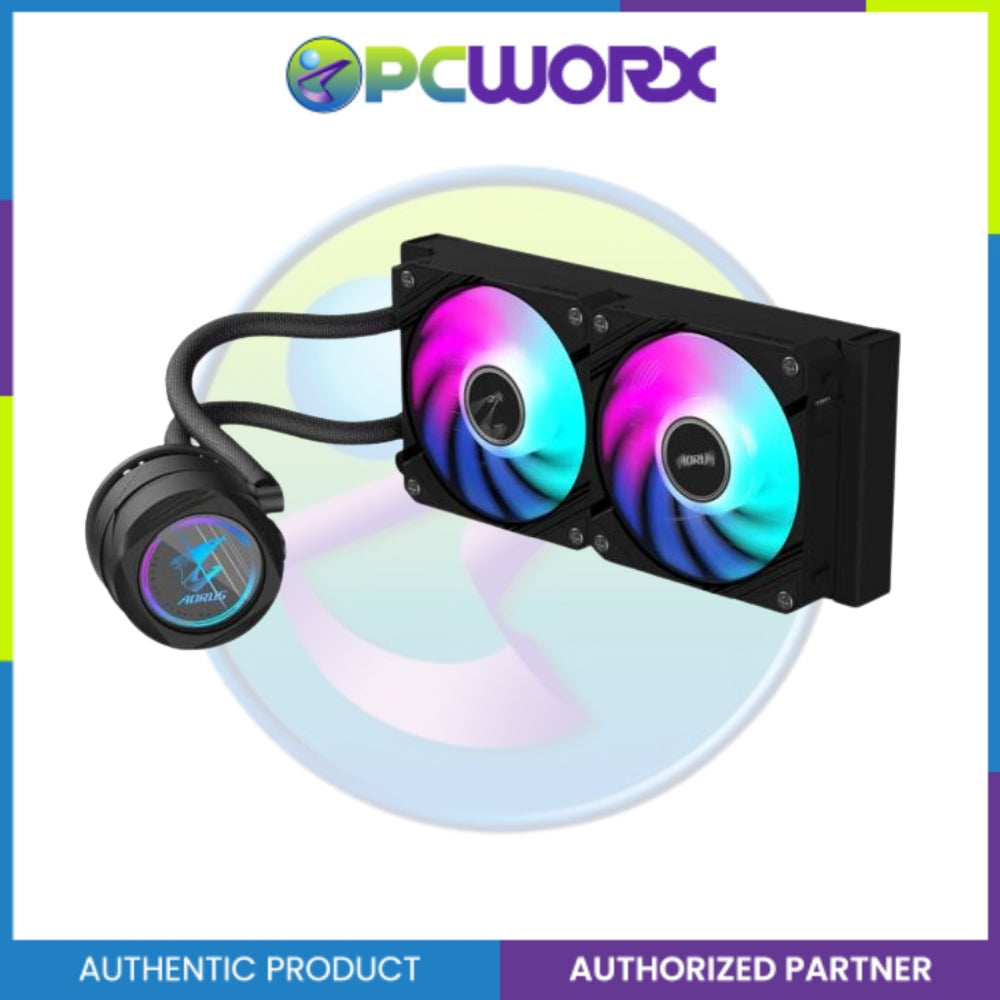 Gigabyte GP-AORUS-WATERFORCE-II-240 AIO W/ FAN EZ CHAIN 2X120MM ARGB FAN