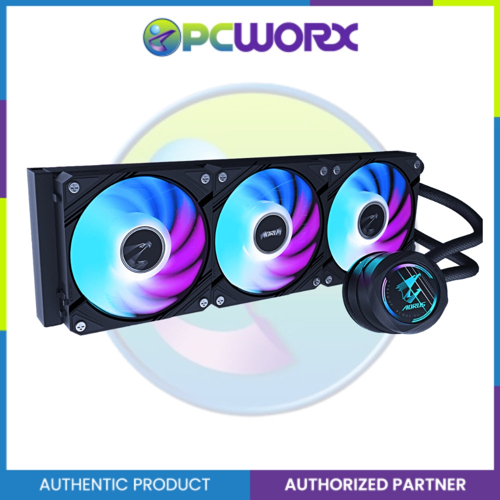 Gigabyte GP-AORUS-WATERFORCE-II-360 AIO W/ FAN EZ CHAIN 3X120MM ARGB FAN