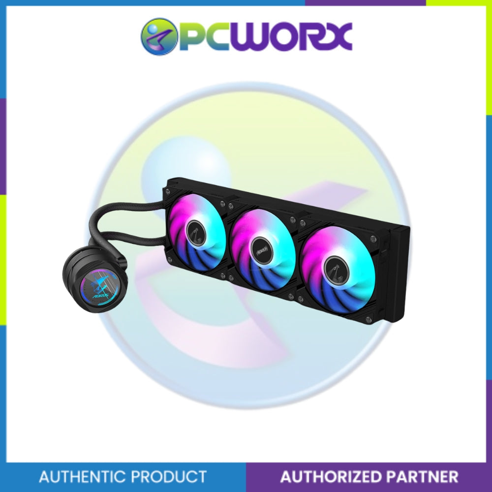 Gigabyte GP-AORUS-WATERFORCE-II-360I ICE AIO  W/ FAN EZ CHAIN 3X120MM ARGB FAN