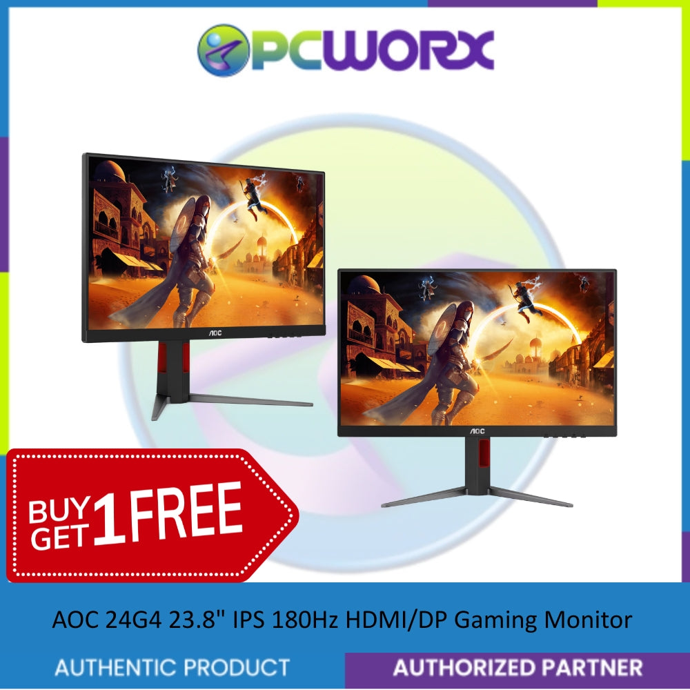 AOC 24G4 23.8" IPS 180Hz HDMI/DP Gaming Monitor