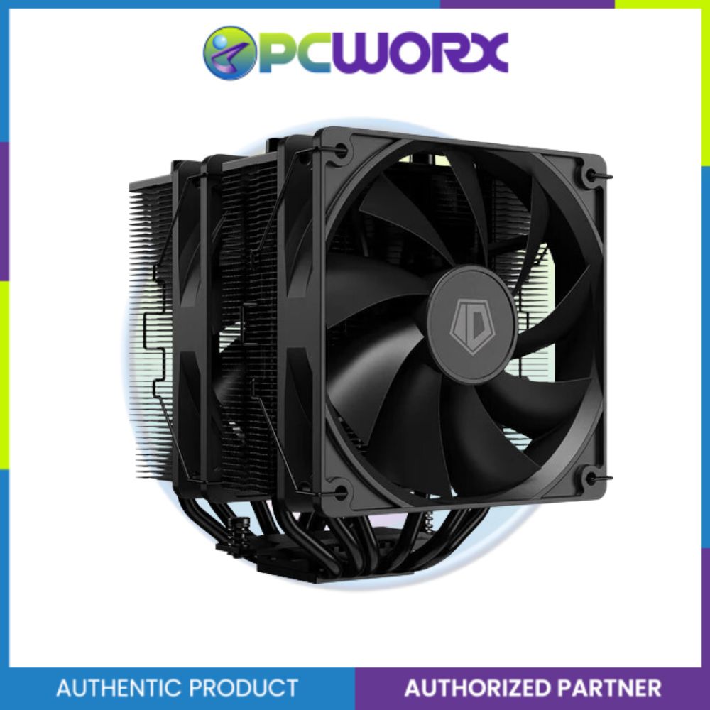 ID Cooling SE-206 XT 2x120mm Twin Tower White CPU FAN