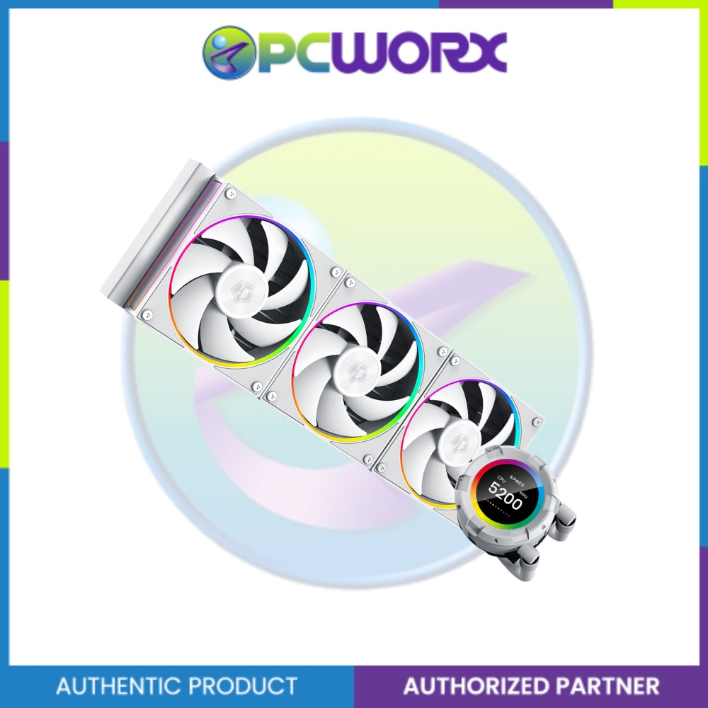 ID Cooler Space SL 360 LCD Aio Cooler White CPU Cooler