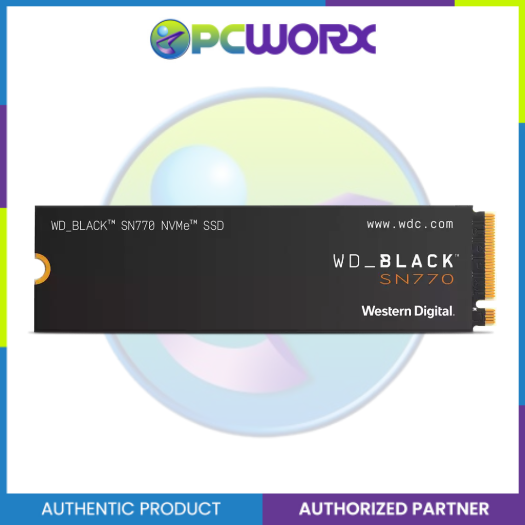 Western Digital WDS500G3X0E 500GB SN770 M.2 NVME 2280 PCIe GEN4 SSD