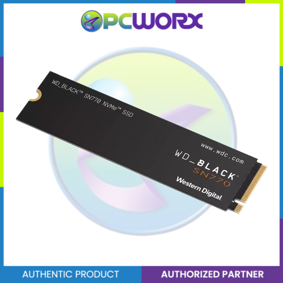 Western Digital WDS500G3X0E 500GB SN770 M.2 NVME 2280 PCIe GEN4 SSD