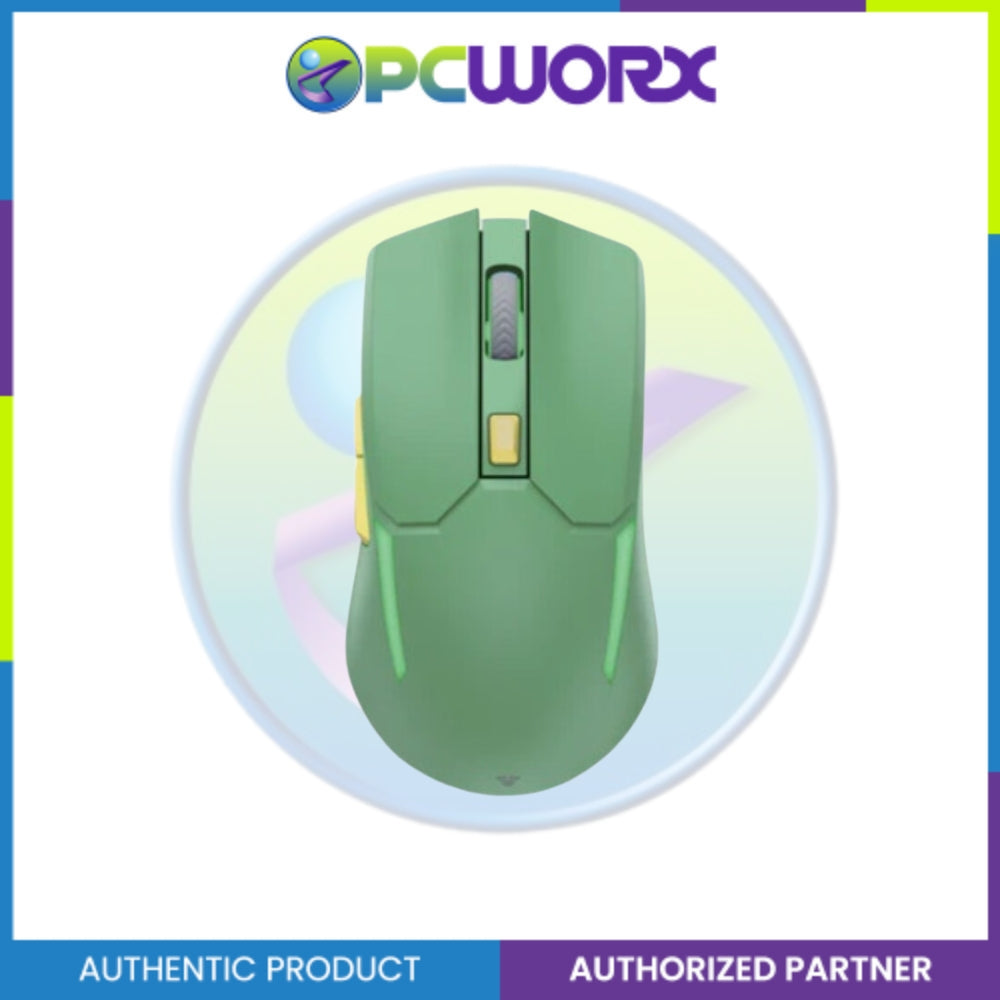 Fantech Venom II WGC2 Vibe Edition 2.4GHZ Wireless RGB Gaming Mouse Green/Red/Beige/Purple/White