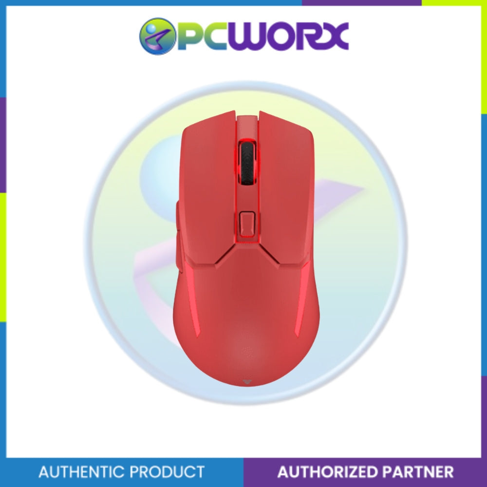 Fantech Venom II WGC2 Vibe Edition 2.4GHZ Wireless RGB Gaming Mouse Green/Red/Beige/Purple/White